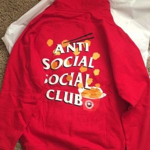 Anti social social club hoodie